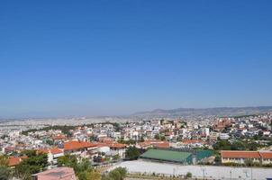 vue aérienne de thessalonique photo