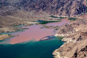 le fleuve Colorado rejoint le lac Mead photo