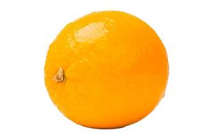 fruit orange sur fond blanc photo