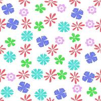 motif de fond transparent floral coloré photo