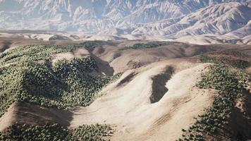 large vue sur le désert californien photo