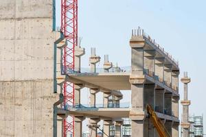 le bâtiment est en construction photo