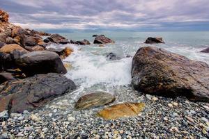 pierres sur la plage photo