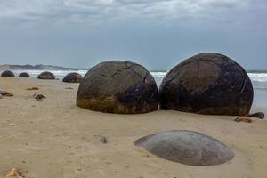 les rochers moeraki photo