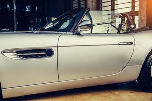 voiture classique. belle exposition de transport de style. allemagne europe photo