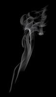 couleur de fumée fond isolé noir et blanc. photo