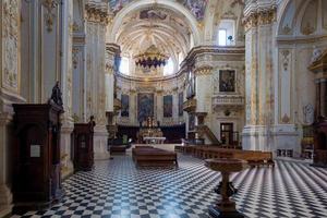 Bergame, Lombardie, Italie, 2017. Vue intérieure de la cathédrale Saint-Alexandre de Bergame le 26 juin 2017 photo