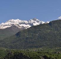 montagnes des alpes italiennes photo