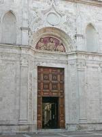sant agostino michelozzo, montepulciano en toscane, italie photo