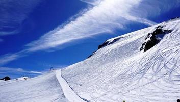 Montagnes neige ski champ titlis, suisse, europe photo