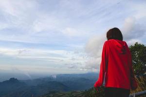 femme et nature photo