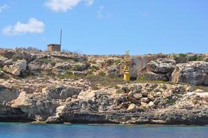 plage des îles Égades à Trapani photo