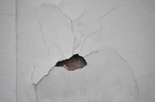 une fissure dans le mur photo