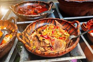 cuisine mexicaine nationale dans un restaurant coyoacan branché au mexique photo