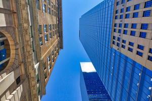 horizon pittoresque du quartier financier de toronto et horizon de l'architecture moderne photo