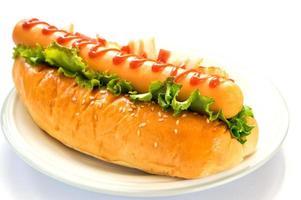 saucisse burger hot dog jambon photo
