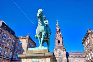 palais historique de christiansborg à copenhague photo