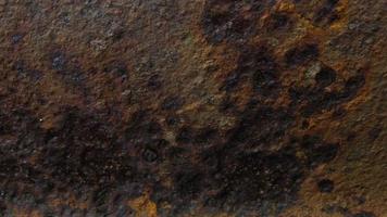 texture rouille. rouille sur le métal. gros plan de rouille. fond de rouille photo