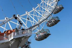 Londres, Royaume-Uni, 2018. vue sur le london eye photo