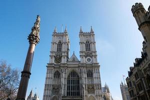 Londres, Royaume-Uni, 2018. Vue de l'abbaye de Westminster photo