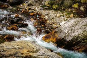 vue sur la cascade de l'image de l'himachal pradesh photo