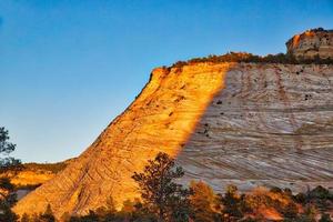 paysages pittoresques du parc de zion photo