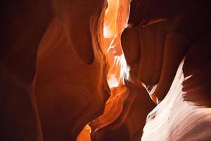 célèbre canyon d'antilopes en arizona photo