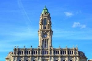 municipalité de porto dans le centre historique photo