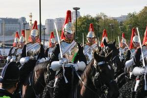 Londres, Royaume-Uni, 2005. blues et royals au lord-maire's show photo