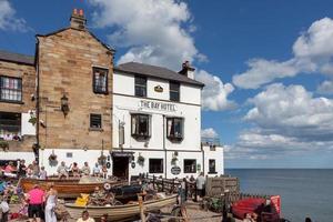 Robin Hoods Bay, North Yorkshire, UK, 2010. Vue de l'hôtel Bay photo