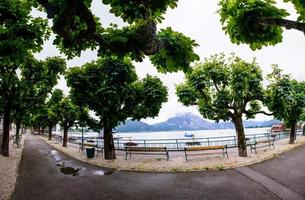 belle promenade le long du rivage photo