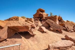 parc national de capitol reef par une journée ensoleillée dans l'état de l'utah. photo