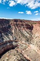 parc national de capitol reef par une journée ensoleillée dans l'état de l'utah. photo