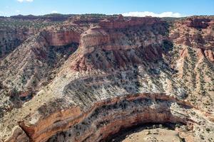 parc national de capitol reef par une journée ensoleillée dans l'état de l'utah. photo