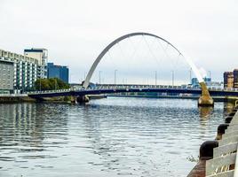 hdr rivière clyde à glasgow photo