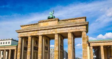 hdr brandenburger tor à berlin photo