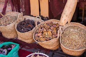 cuisine de rue dans les rues du maroc photo