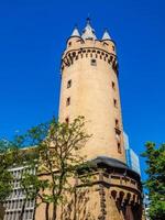 hdr eschenheimer turm, francfort photo