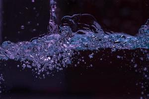 bulles d'eau et d'air avec un espace pour le texte photo