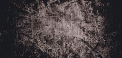 mur plein de rayures, mur sombre effrayant, texture de ciment grungy pour le fond photo