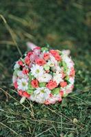 bouquet de mariage, fleurs, roses, beau bouquet photo