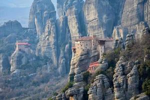 météores, grèce monastères photo