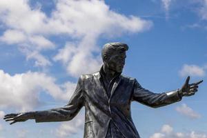 Liverpool, Royaume-Uni, 2021. Statue de Billy Fury photo