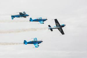 Shoreham par mer, West Sussex, Royaume-Uni, 2011. raf blades flying team photo