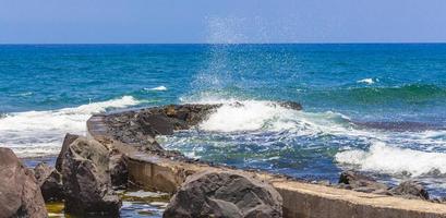 paysage playa de las amériques canaries île espagnole tenerife afrique. photo