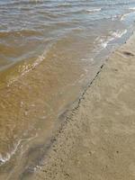 vagues et sable photo