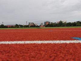 pistes et terrains de sport photo