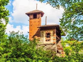 hdr château médiéval turin photo