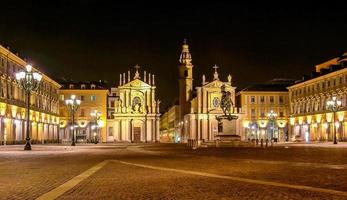 hdr piazza san carlo, turin photo