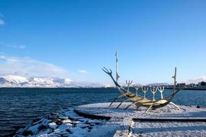 Reykjavik, Islande, 2016. Voyageur du soleil photo